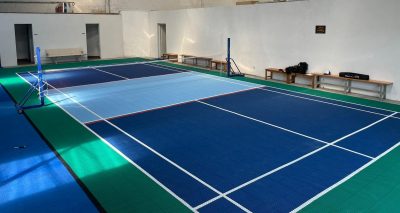 Pickleballplatz Indoor